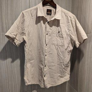 Prana Short Sleeve "Camper" Shirt - Tan